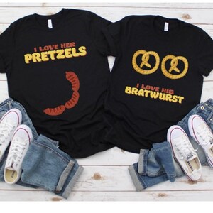 Couples Oktoberfest Shirts, Funny Couples Oktoberfest Tshirts, Matching Beer Lover T-Shirts, Funny German Gift, Couples Drinking Shirts, Tee
