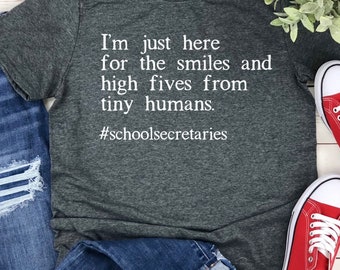 School Secretary Shirt, School Office Shirt, Teacher Shirts, Secretary Gift, Elementary Teacher t-shirt, School Staff Tshirt, Secretary tee