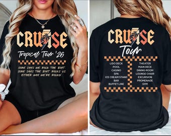 Matching Cruise Shirts, Rock and Roll Cruise Shirt, Cruise Squad 2026, Cruise Vacation Shirt, Cruise Travel Shirt, Funny Family Cruise Shirt