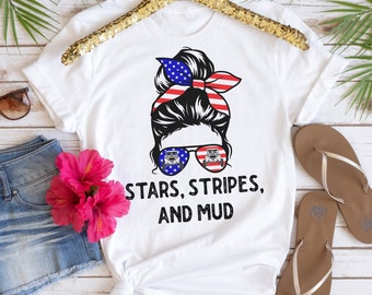 Mudding Shirt, 4th of July ATV Shirt, Fourth of July UTV Shirt, 4x4 shirt, Side By Side Shirts, Funny UTV Tank, Off Road t-shirts, Quad Tank