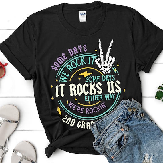 2nd Teacher Team Shirts - Second Grade Rocks 2nd Teacher Team Shirts - Second Grade Rocks