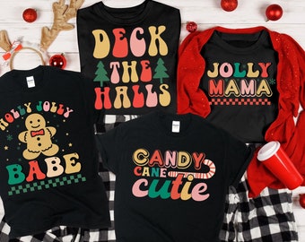 Family Group Christmas Shirt, Matching Christmas outfits Shirts, Funny Christmas Party Tees, Matching Family Christmas Shirts, Funny Tops