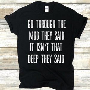 Off Road Shirt, UTV Shirt, Side by Side Shirt, SxS shirt, Offroad Shirts, Off Roading Gift, Mud and Mascara, 4x4 Shirt, Funny UTV Shirt