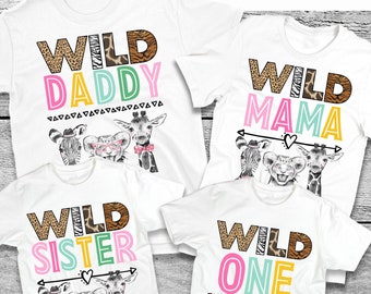 Wild One Birthday Shirt, 1st Birthday Shirt, Family Wild One Shirt, Matching Wild One Shirt, Mommy of the Wild One, Wild One, Wild Mom Shirt