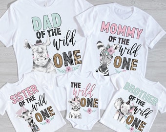Mommy of the Wild One, Wild One Birthday Shirt, 1st Birthday Shirt, Family Wild One Shirt, Matching Wild One Shirt, Wild One, Wild Mom Shirt