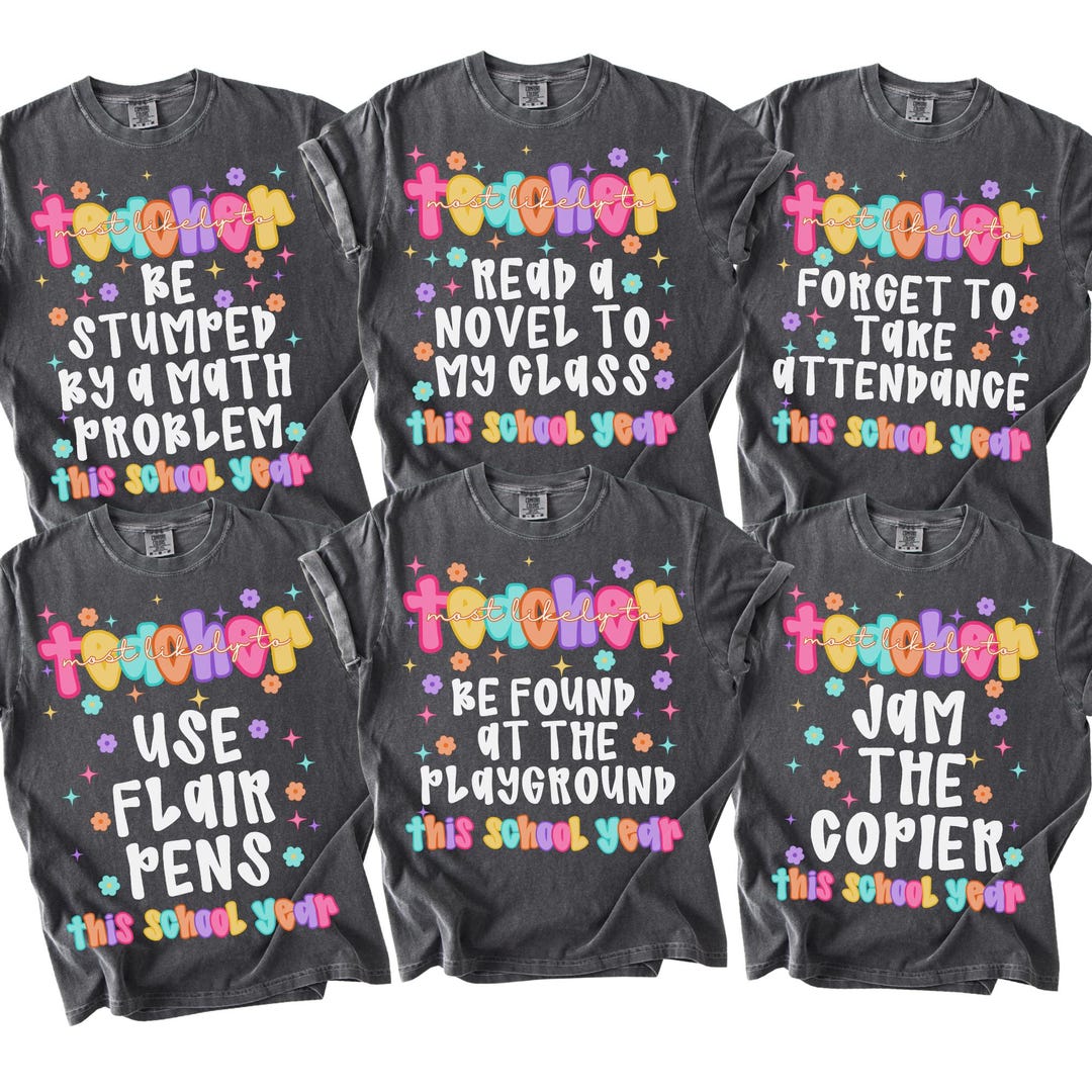 Comfort Colors Teacher Shirt, Back to School Shirts, Last Day of School