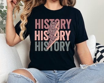 History Teacher Shirts, History Teacher Gift, Funny Teacher T-Shirt,  Cute History Lover Shirt, Historian Gift Social Studies Teacher Shirt