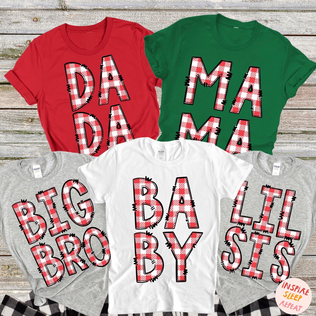 Family Group Christmas Shirt, Matching Christmas Outfits Shirts, Funny