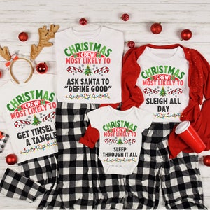 Family Christmas Pajamas, Matching Family Christmas Pajamas Family, Holiday Pajamas, Christmas PJs Family, Family Christmas Shirts, Group