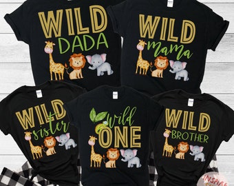Wild One Birthday Shirt, 1st Birthday Shirt, Family Wild One Shirt, Matching Wild One Shirt, Mommy of the Wild One, Wild One, Wild Mom Shirt