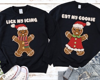Couples Christmas Sweaters, Funny Christmas Sweatshirts, Ugly Christmas Sweater, Funny Xmas, Matching Christmas TShirts, Adult Humor Shirt