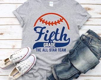 5th Grade Teacher Shirt, Back To School Shirt, fifth Grade Teacher Shirt Teacher Shirts 5th Grade Team, 5th Grade Shirt, Fifth Grade Shirt