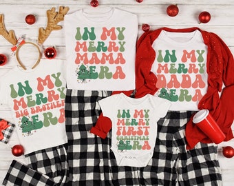 Family Christmas Pajamas, Matching Family Christmas Pajamas Family, Holiday Pajamas, Christmas PJs Family, Baby's First Christmas Tee, Group