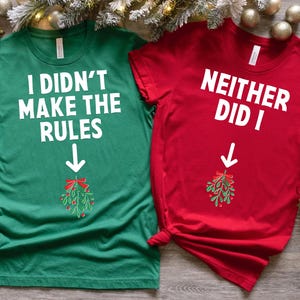 Couples Christmas Shirts, Funny Christmas Holiday Pajamas, Ugly Christmas Sweater, Matching Christmas TShirts, Adult Humor Shirt, Funny Xmas