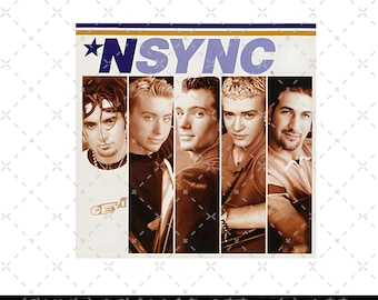 N'Sync サイン N'SYNC Group Band Signed Autograph 8x10 Reprint Photo by All