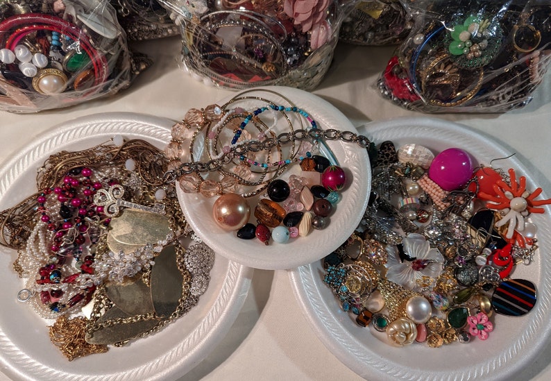 Broken Jewelry Lot Junk Jewelry Lot Vintage and Modern Grab Etsy