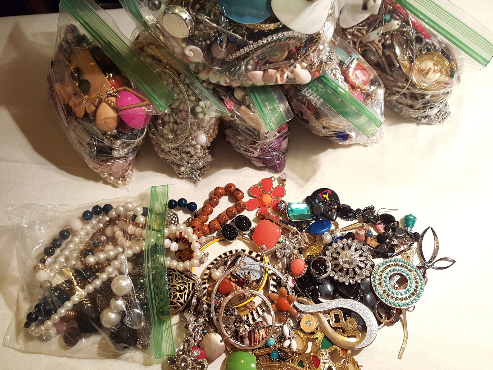 Broken Jewelry Lot Junk Jewelry Lot Vintage and Modern Grab Etsy