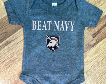 Glitter Beat Navy Bodysuit