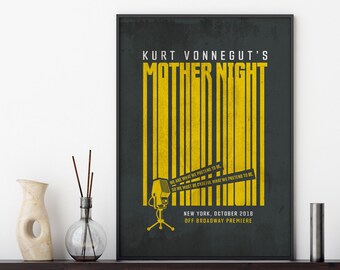 Kurt Vonnegut's Mother Night, Off Broadway New York Premiere Theater Poster