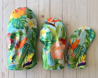 Tropical Golf headcovers | golf gifts | golf accessories | golf club covers