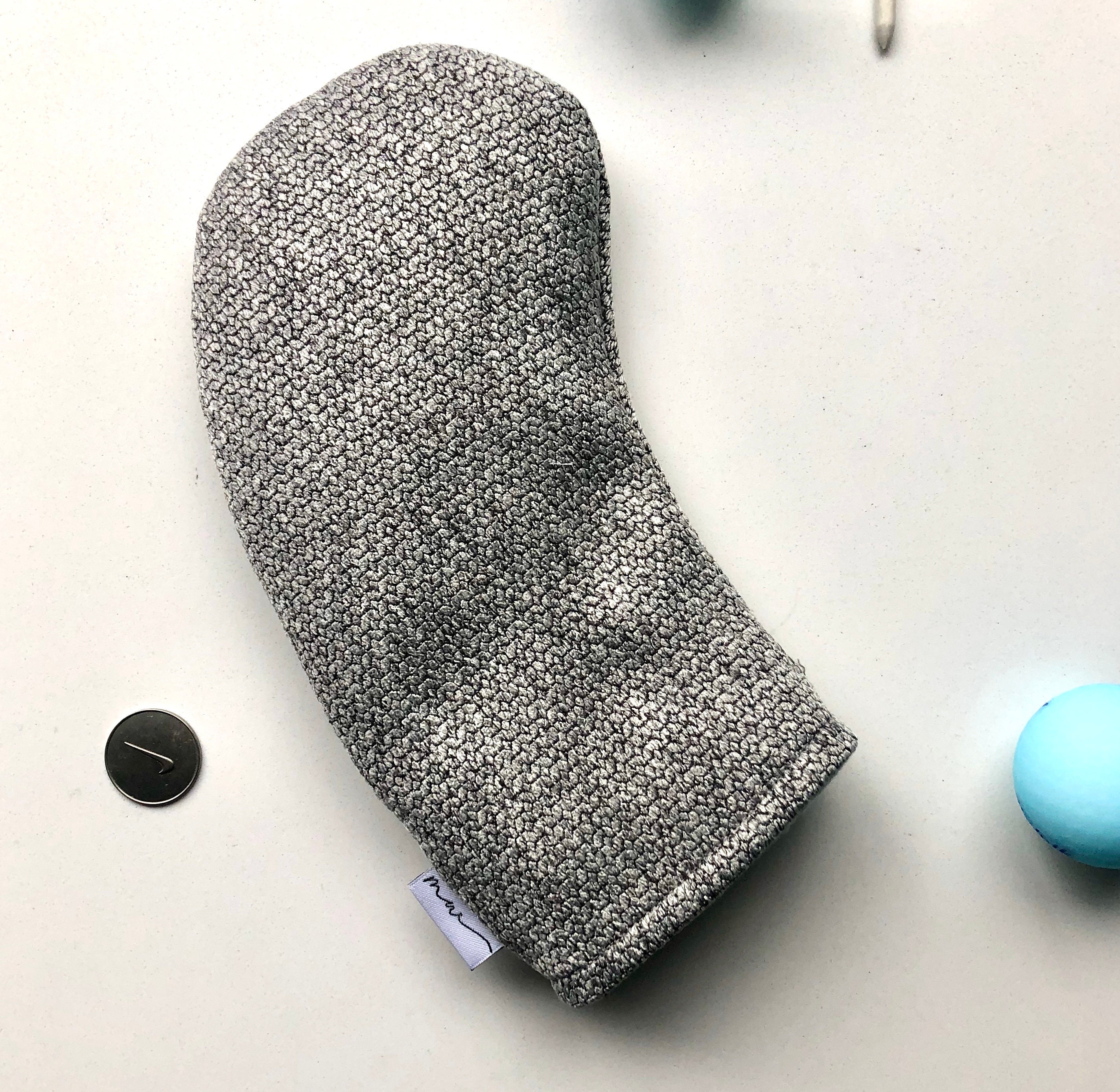 Luxurious Gray Golf Headcovers Golf Gifts Golf Accessories Etsy