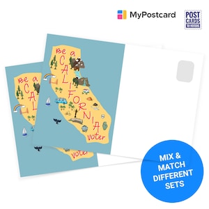 Postcards to Voters - California Map
