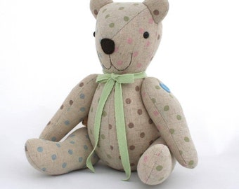 PDF teddy memory bear sewing pattern