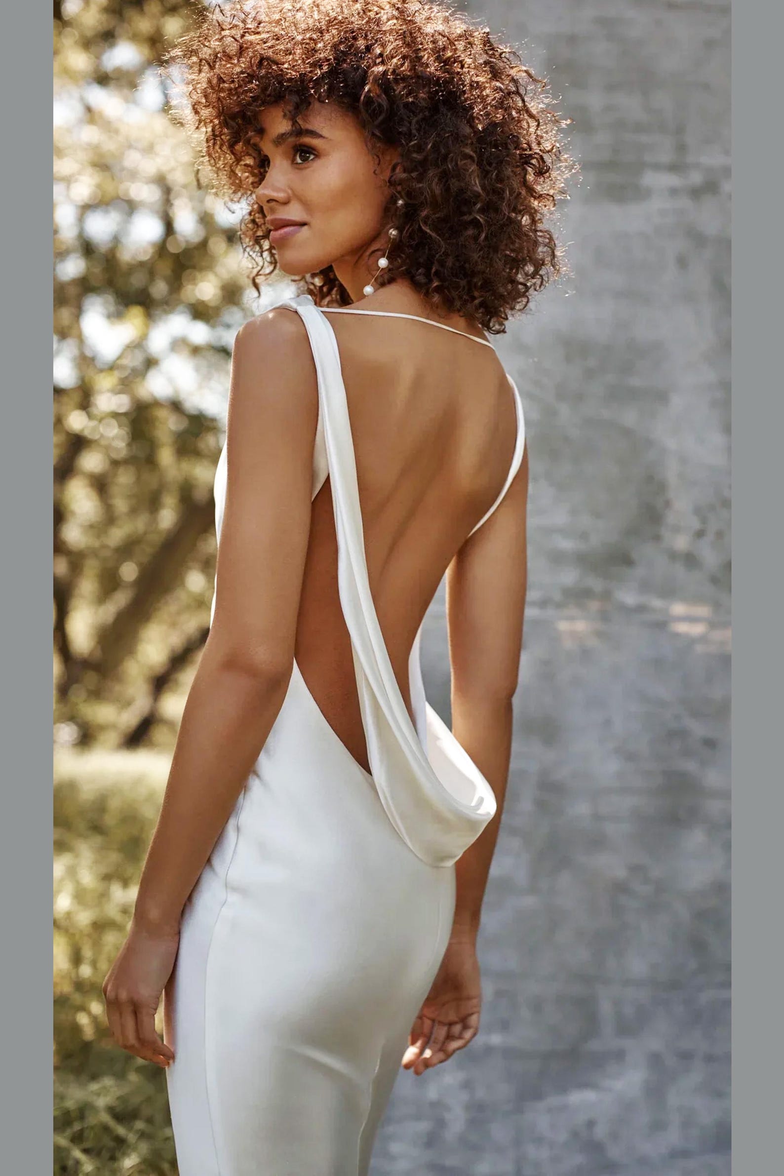 Brautkleid rückenfrei