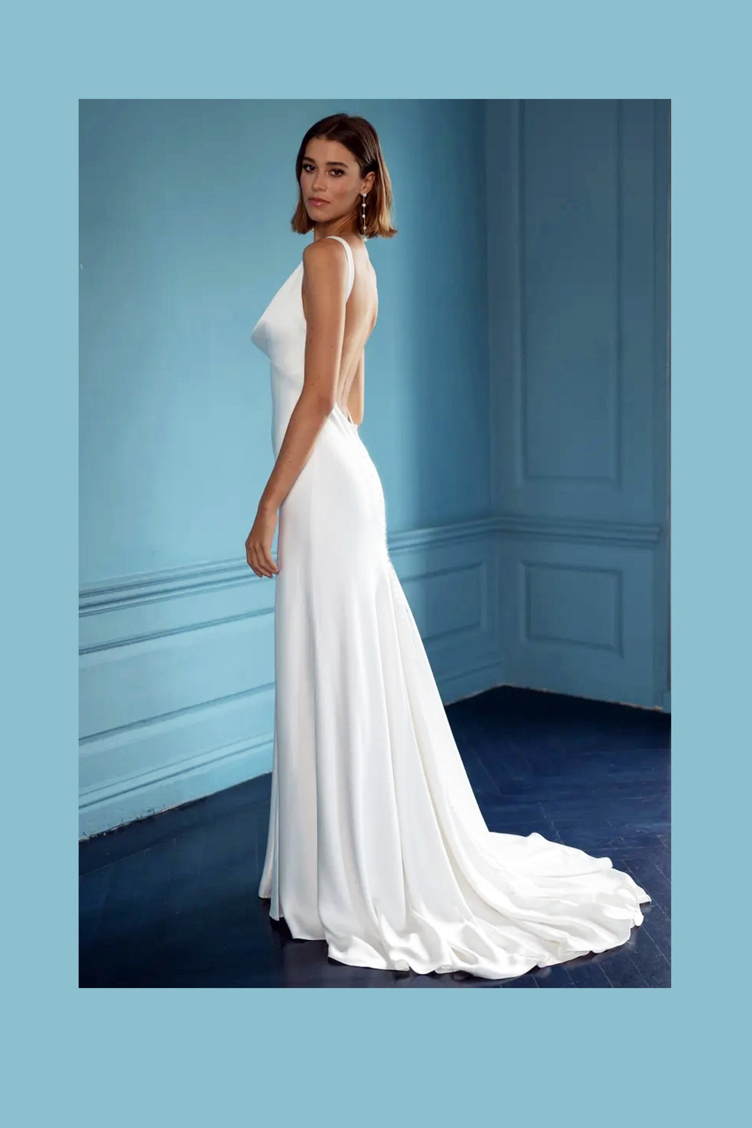 Elegant Wedding Reception Dress Low Back Styles for Timeless Elegance