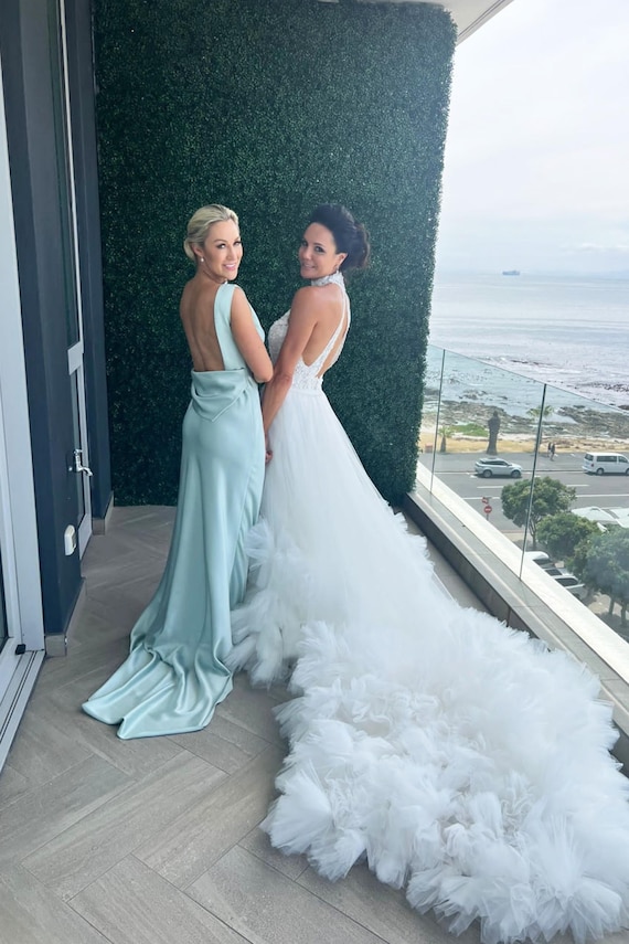 Mermaid slip for wedding dress discount