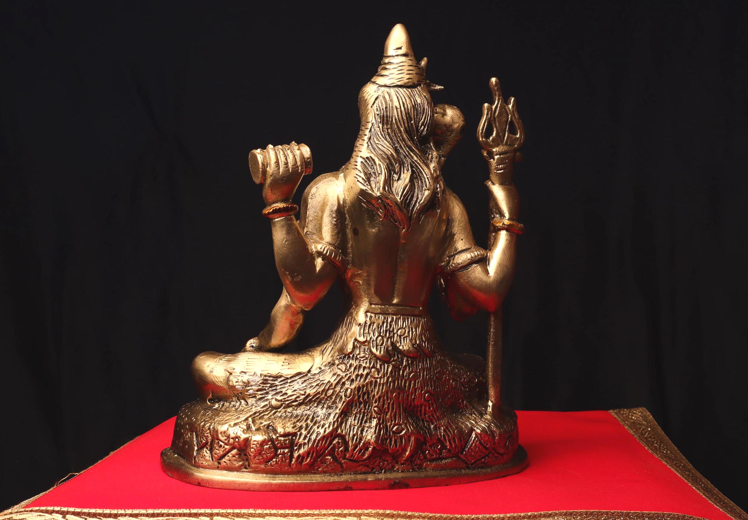 ヨガの瞑想の神、シヴァ神の像 - Etsy 日本