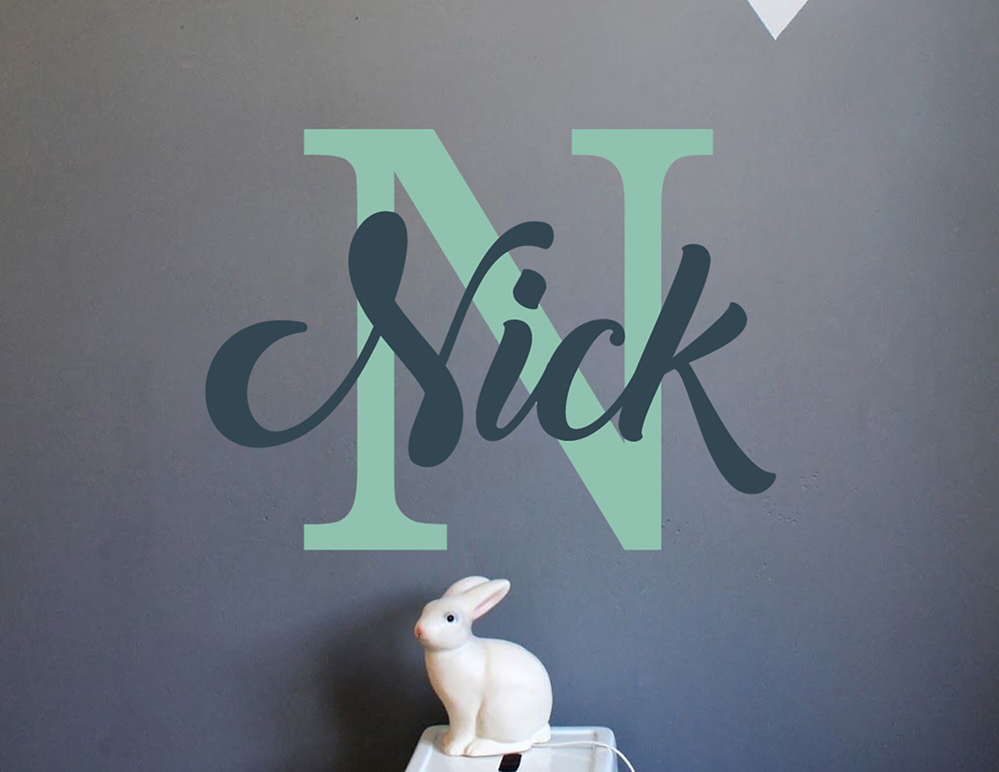 Custom Name Wall Decal Room Decor Nursery Name Decal Etsy Australia