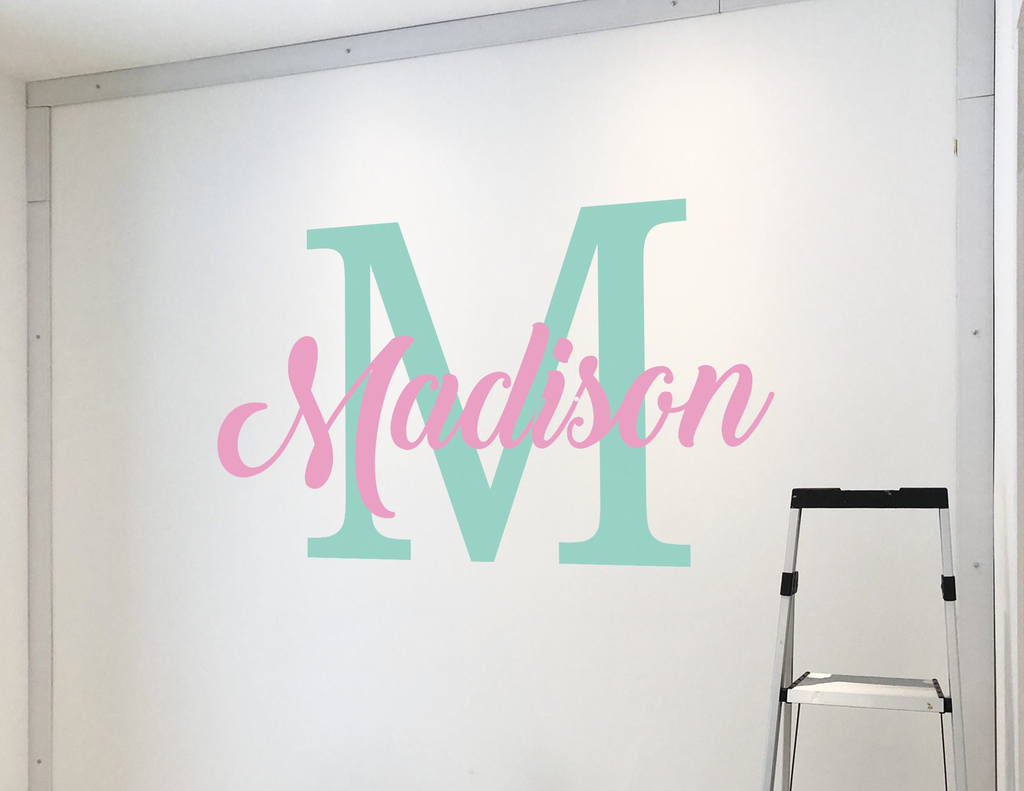 Custom Name Wall Decal Room Decor Nursery Name Decal Etsy Australia