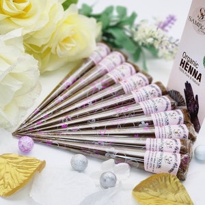 Fresh Organic Henna Cone - 5 cone (30g/cone)