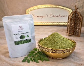 Organic Rajasthani Henna Powder - 3x filtered