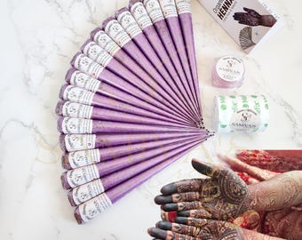 Fresh Organic Henna Cones [(5 Cone) 20g each cone] with 0.45mm pin