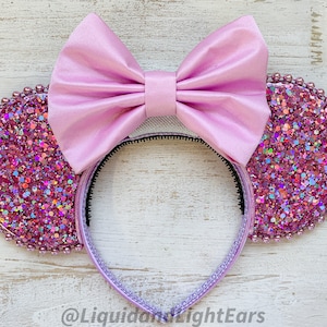 Light Up Violet Mouse Ears