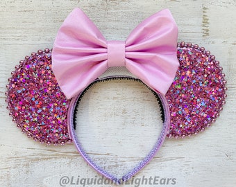 Light Up Violet Mouse Ears