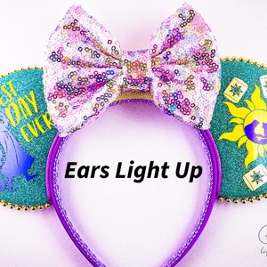 Light Up Rapunzel Inspired Mouse Ears