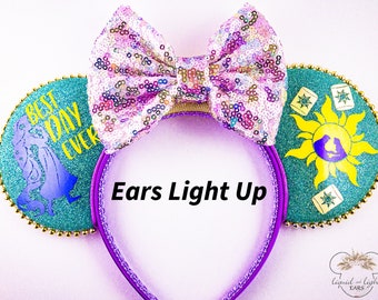 Light Up Rapunzel Inspired Mouse Ears