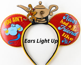 Light Up Genie Inspired Mouse Ears