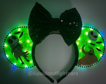 Light Up Oogie Boogie Inspired Mouse Ears