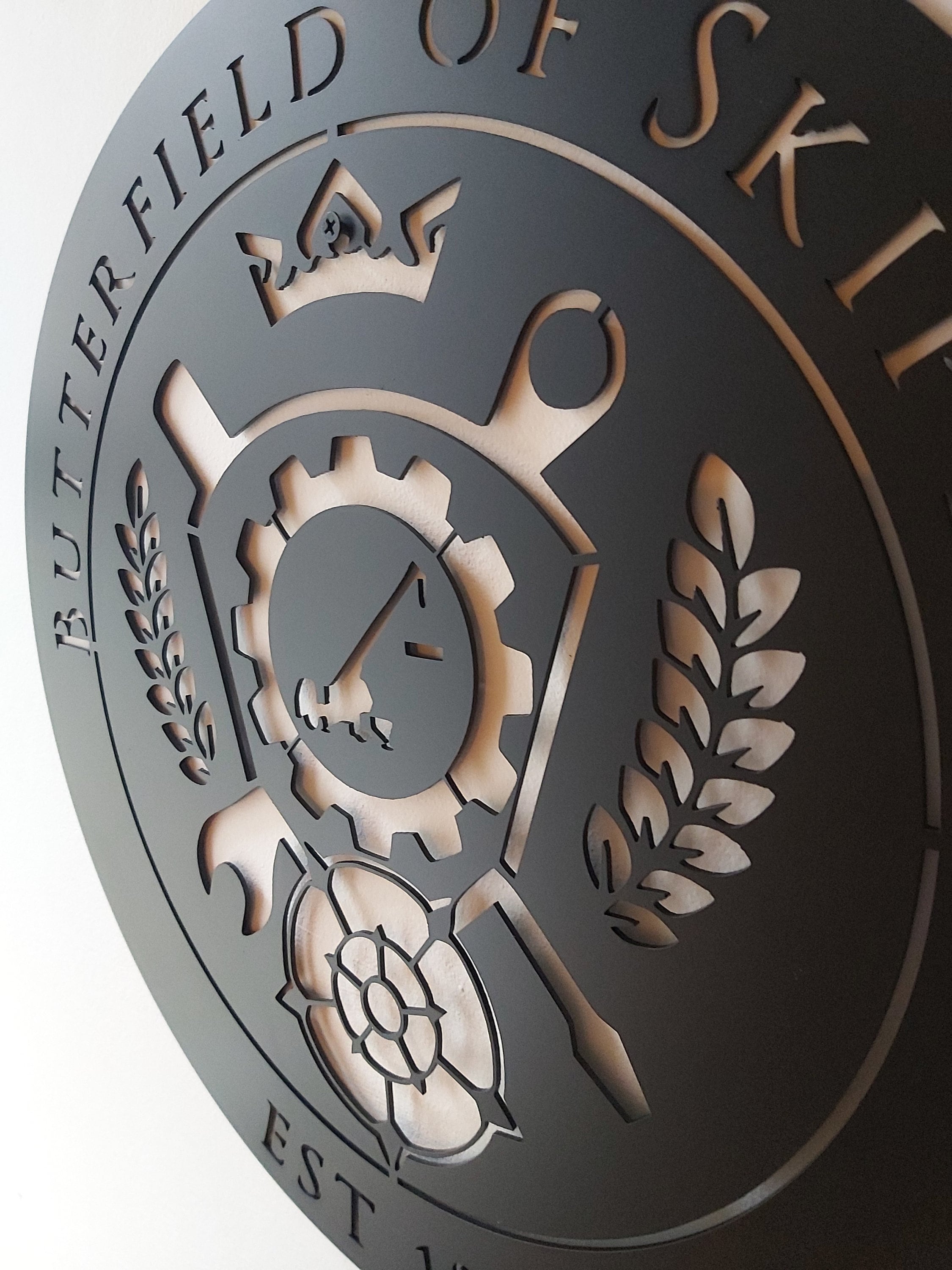 Business Logo Sign/Metal Wall Art/Office Decor/Wall Art/Wall Etsy