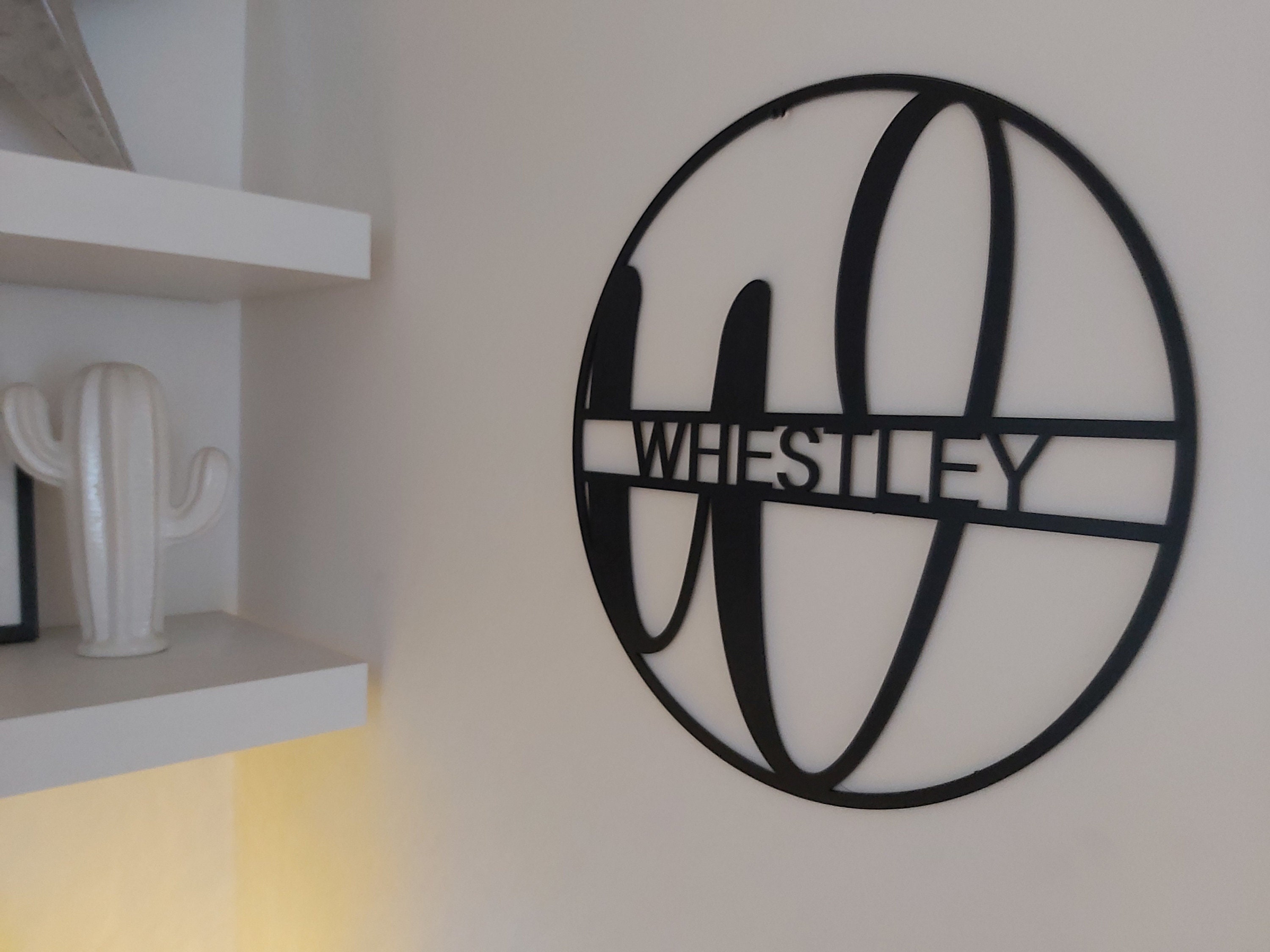 Famly Name Sign/metal Wall Art/home Decor/wall Art/wall Etsy UK