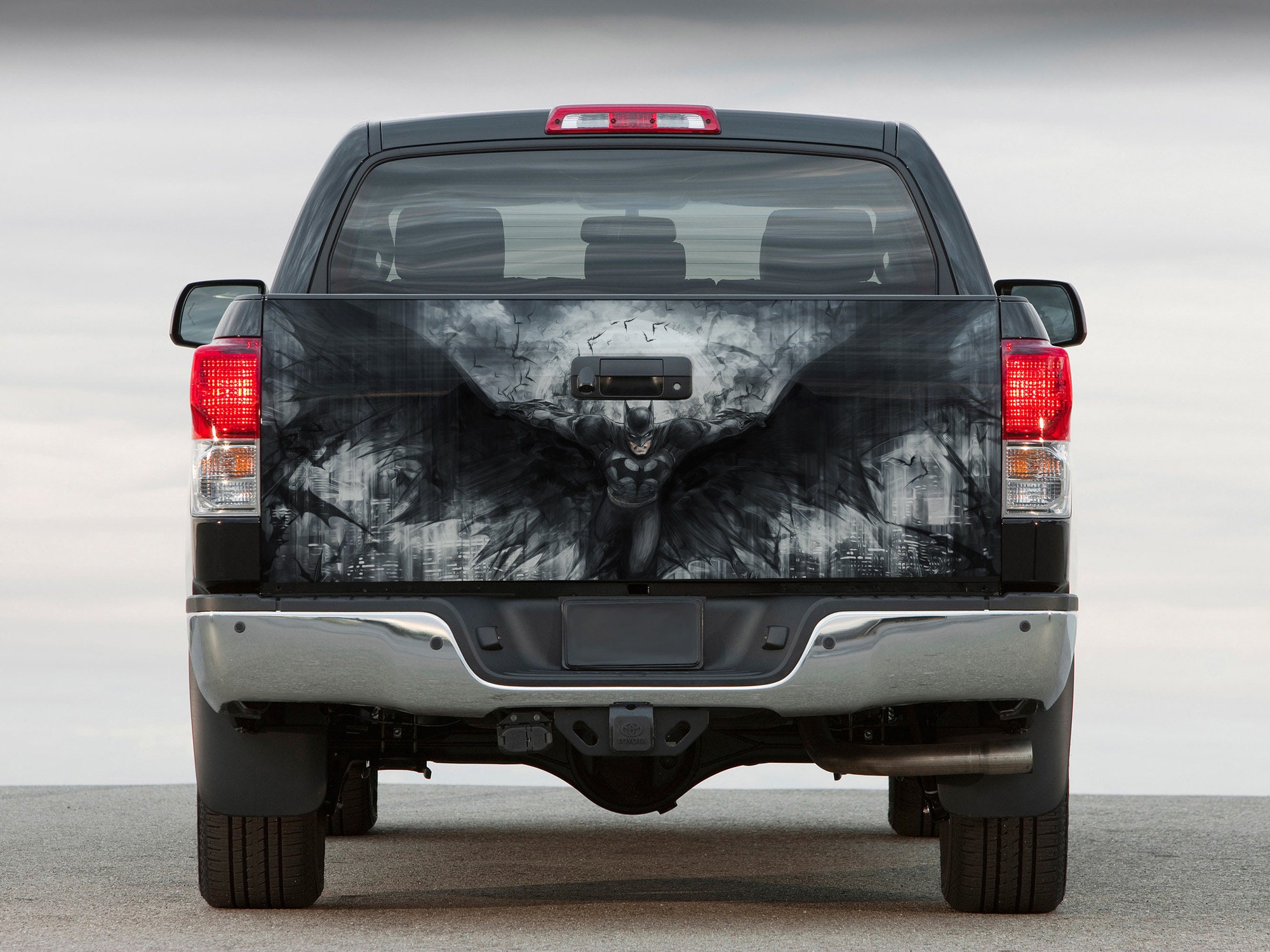 Tailgate Vinyl Wrap Full Color Graphics Truck Decal Flying Etsy