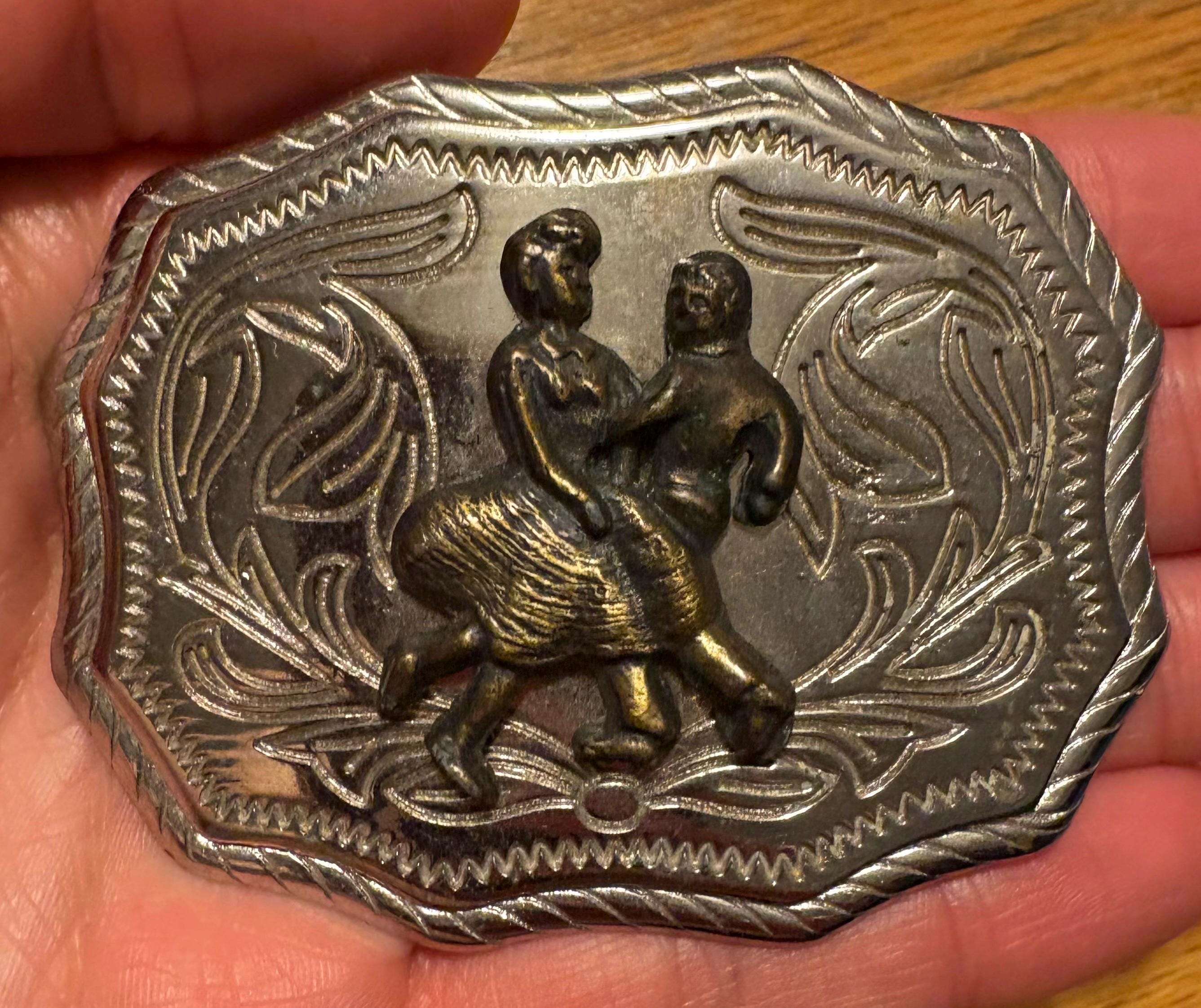 Rockmount belt buckle - Etsy 日本
