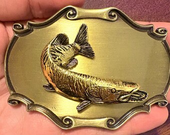 22kgp Bass Fish Fishing Fisherman Lure Western Von West 80s  display picture 3