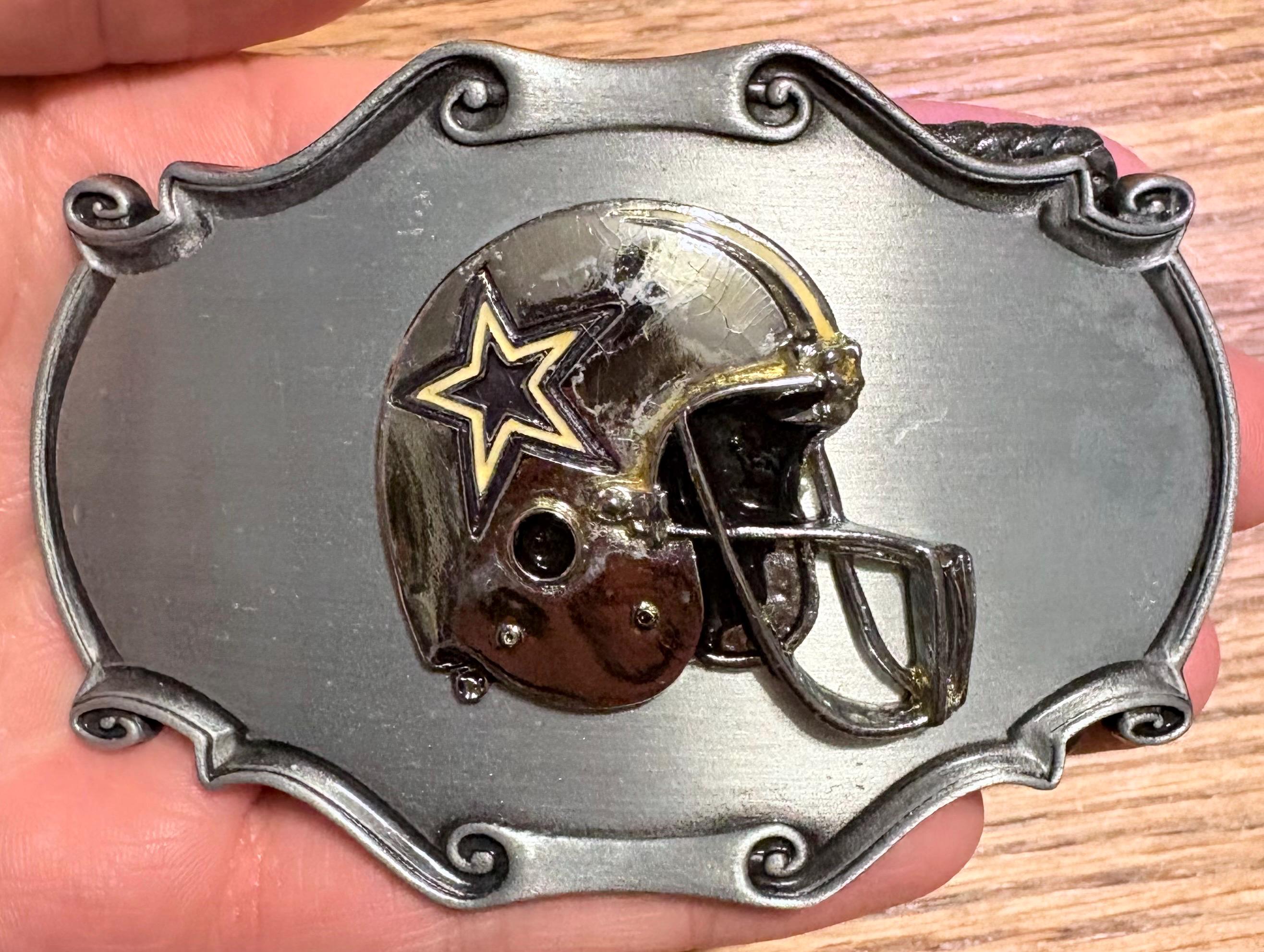 ❤️Rare DALLAS MAVERICKS Embroidered Leather Belt Buckle pro_8018_black_pic1-min.png?v=  main image 3