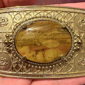 Vintage Gold Belt With Stones - Etsy display picture 3