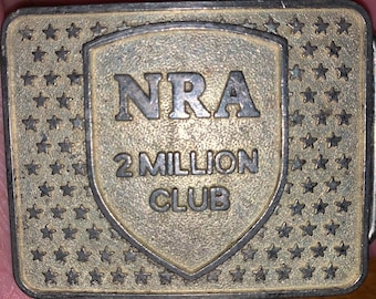 Boucle De Ceinture Vintage NRA ILA - 20th Anniversary